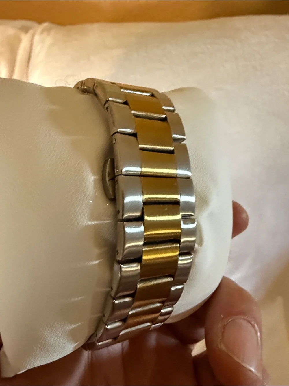 Invicta Two-Tone Gold and Silver Men's Bracelet Watch